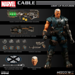 Mezco Toys Cable Action Figure